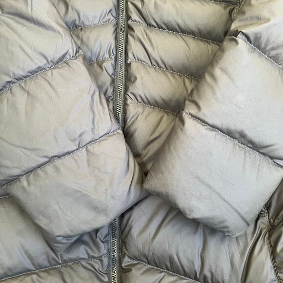 Marmot Womens Sz M Montreal Down Coat 700 Fill Hooded Faux-fur Trim Quilted Warm - Picture 8 of 16